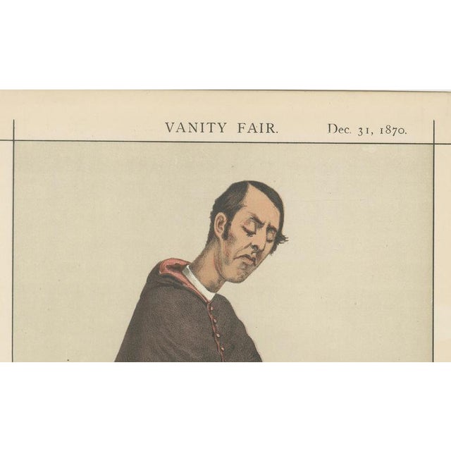 Victorian Clergyman Caricature, 1870, Paper For Sale - Image 4 of 10