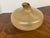 Early 21st Century Amber Mottled Scavo-Style Art Glass For Sale - Image 5 of 12