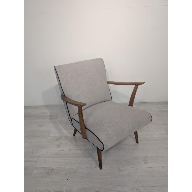 Mid-Century Modern Mid-Century Modern Scandinavian Lounge Chair For Sale - Image 3 of 18