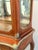 Mid 19th Century French Louis XV Style Ormolu-Mounted Walnut/Rosewood Vitrine Cabinet For Sale - Image 11 of 17