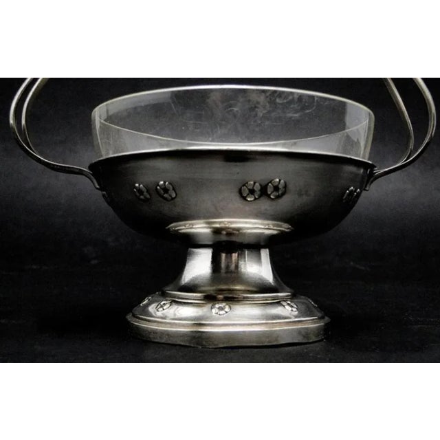 Art Nouveau Vienna Sugar Bowl, Austria, 1890s For Sale - Image 4 of 6