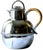 Early 20th-century hotel silver / pewter teapot, crafted by Queen Art Pewter, Brooklyn, NY. Known for their durable,...