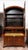 English Sideboard Bookcase in Mahogany Feather with Maple Inlay Grafts, 19th Century For Sale - Image 3 of 8