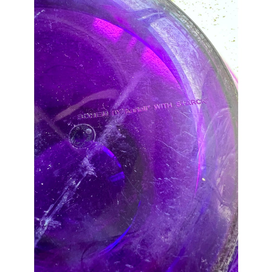 Ultraviolet Kartell “La Boheme #3” Stool | Chairish