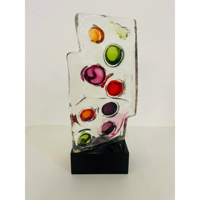 Mid-Century Modern Alfredo Barbini, Volcano Sculpture, 1960s, Glass For Sale - Image 3 of 9