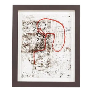 Sergio Garcia Original Self Portrait Mixed Media on Paper