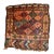1880s, Handmade Antique Collectible Persian Kurdish Bag Face 2' X 2' For Sale