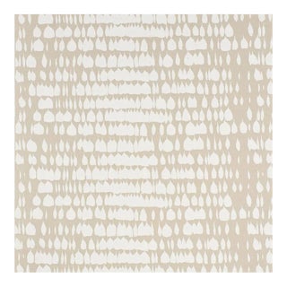 Sample, Schumacher Queen of Spain Fabric in Natural For Sale