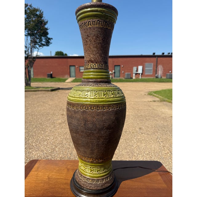 1960s Vintage Bitossi Ceramic Lamp For Sale - Image 5 of 8