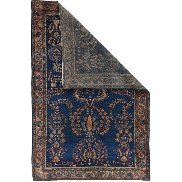 Mohajeran village is famous for its top quality Sarouk group weavings, usually with royal to sapphire blue grounds, as...