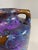 Blue Mid-Century Brown, Purple and Blue Ceramic Vase from Scheurich, 1954 For Sale - Image 8 of 14