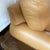 Animal Skin Ethan Allen Conor Leather Sofa, Camel For Sale - Image 7 of 12