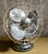 Metal Vintage Desk Fan, 1950 For Sale - Image 7 of 9