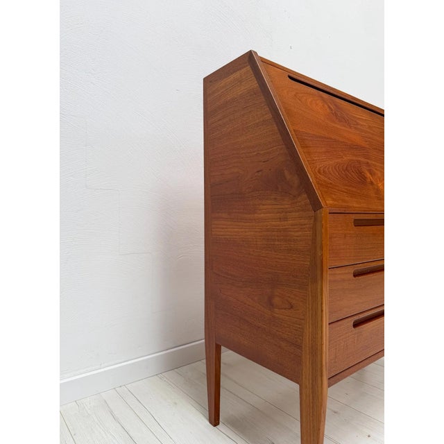 1960s Vintage Danish Teak Secretary Desk from Tørring Møbelfabrik, 1960s For Sale - Image 5 of 15