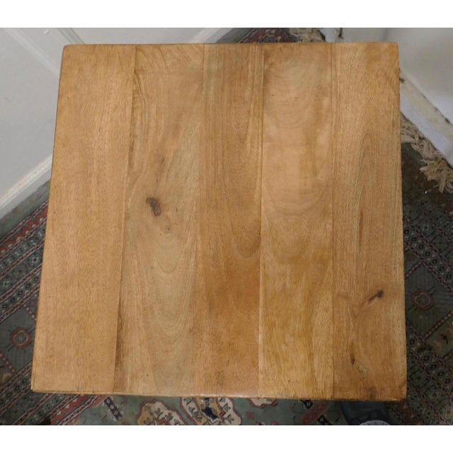 Wood Vintage Occasional Tables, 1960 For Sale - Image 7 of 8