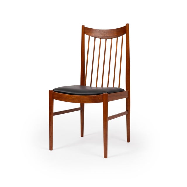 Vintage Arne Vodder Teak Dining Chairs for Sibast Model 422 Danish Mid-Century Set of 4 For Sale - Image 11 of 16