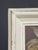 Wood Vintage Signed Portrait Painting of a Woman in Profile With Windswept Hair For Sale - Image 7 of 10