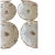 Antique Botanical Limoges Porcelain Berry Dessert Set Platter 8 Bowls Floral Gilt For Sale - Image 14 of 15