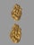 Ornate Antique Victorian Pressed Brass Floral Decorated Curtain Tiebacks- Set of 6 For Sale - Image 4 of 7