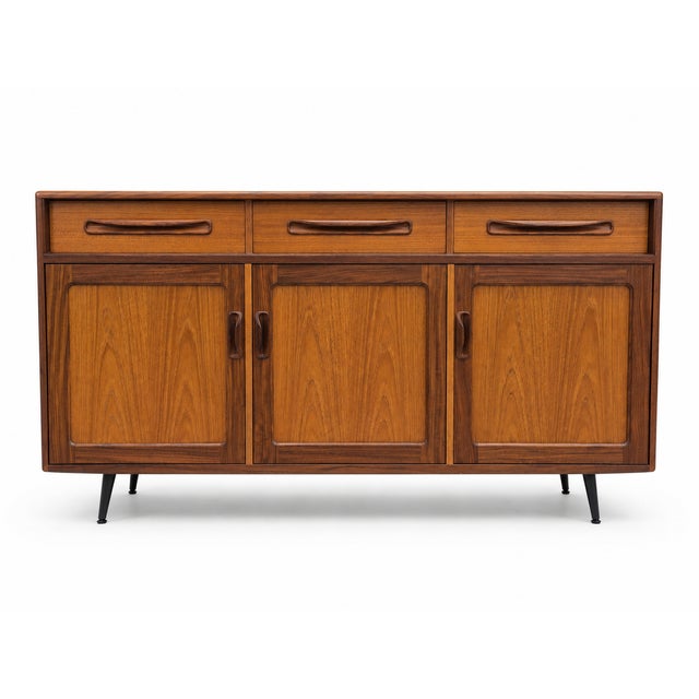 Mid-Century Teak Fresco Sideboard with Black Metal Legs from G Plan, 1960s For Sale - Image 16 of 16