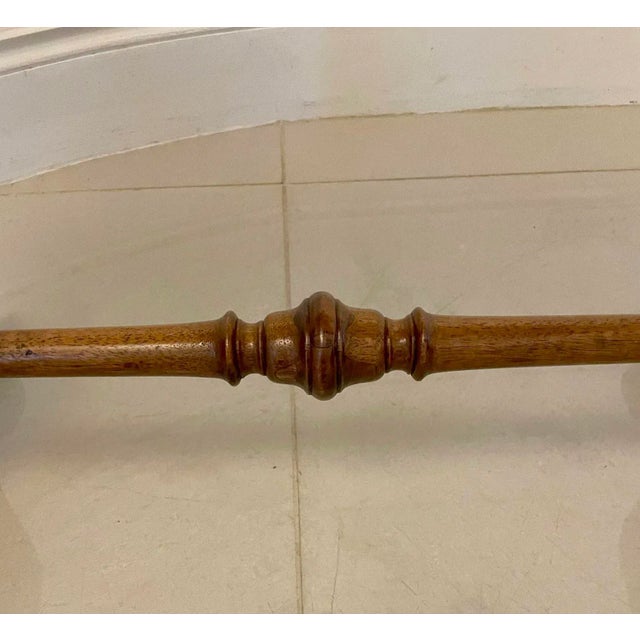 Antique Victorian Burr Walnut Inlaid Freestanding Centre Table For Sale - Image 11 of 13