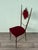 Baroque Vintage Chiavari Chair in Brass and Velvet, 1960s For Sale - Image 3 of 17