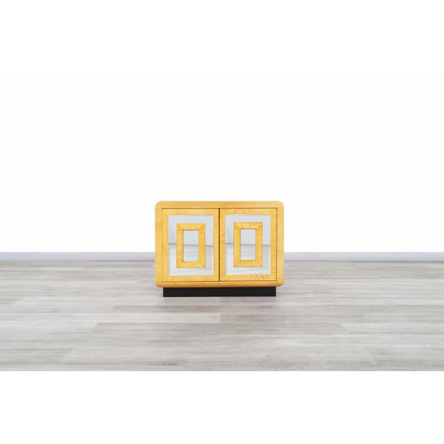 1970s Vintage Burl Wood Nightstands by Romweber Furniture Co. For Sale - Image 13 of 13