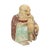 Large Laughing Buddha Wooden Polychrome Sculpture For Sale - Image 6 of 17
