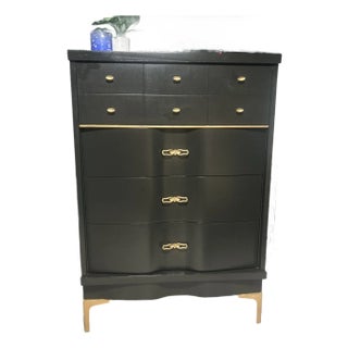 Elegant Vintage French Dresser Fully Restored For Sale