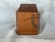Shaw Walker Antique Dovetail Joint Shaw Walker Wood Box For Sale - Image 4 of 14