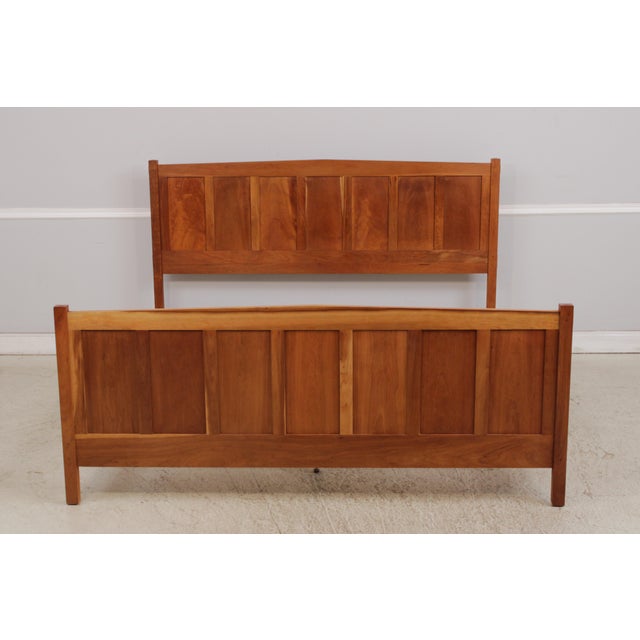 Age: C.2000 Details: Finish no.718 Panel Back & Footboard High Quality Construction Arts & Crafts Offered @ Fraction...