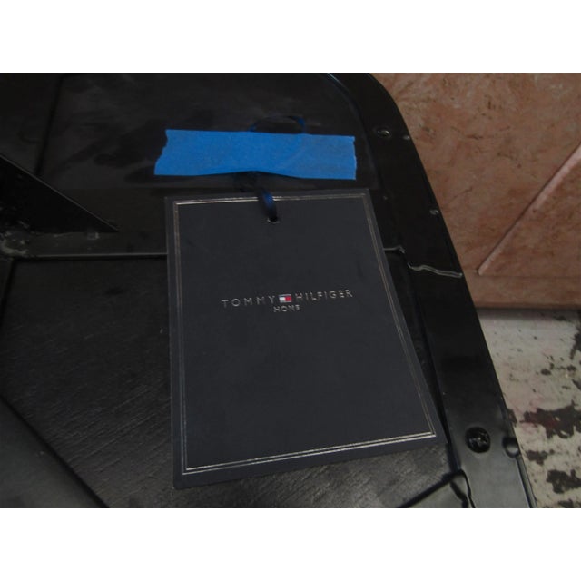 Metal Set of Three Contemporary Modern Tables by Tommy Hilfiger For Sale - Image 7 of 11