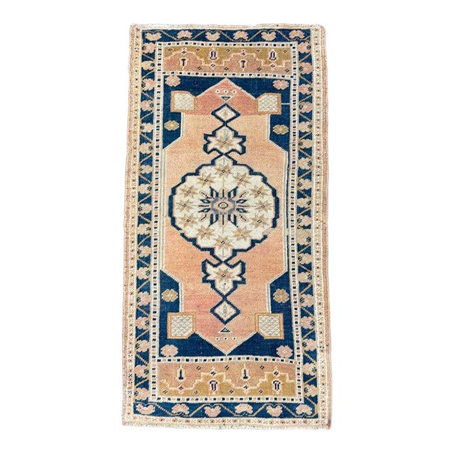 Turkish Vintage Rug 3'11" x 6'5" #17465 For Sale