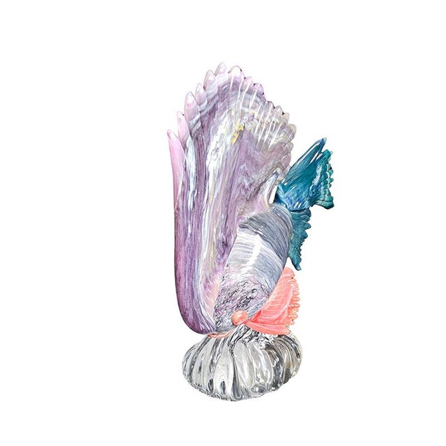 Murano Glass Fish Sculpture, 1980s For Sale - Image 4 of 6