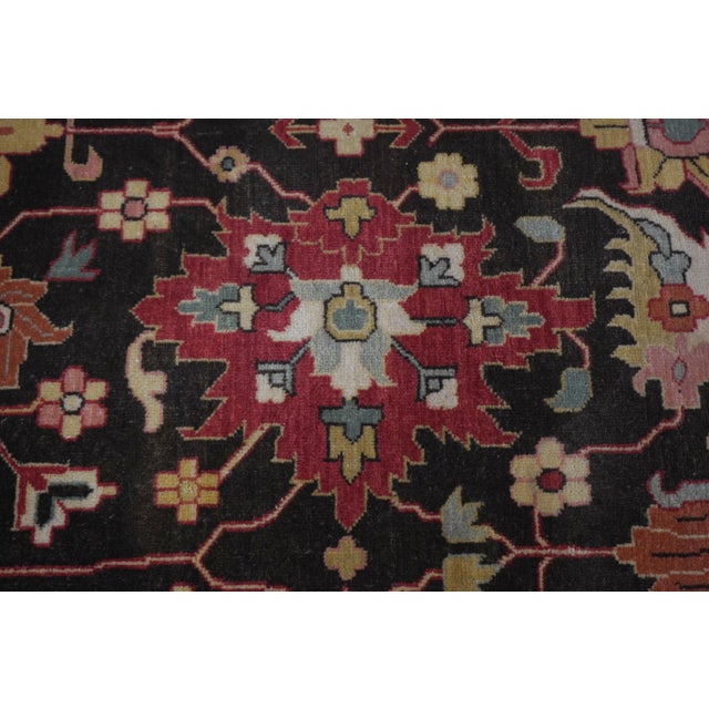 1990s Obeetee Colonial Williamsburg Approx. 9x13 Rug For Sale - Image 5 of 11