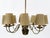 Mid-Century 8-Armed Chandelier from Vereinigte Werkstätten München, Germany, 1950s For Sale - Image 13 of 18