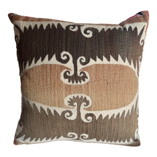 1900s Antique Suzani Pillow For Sale