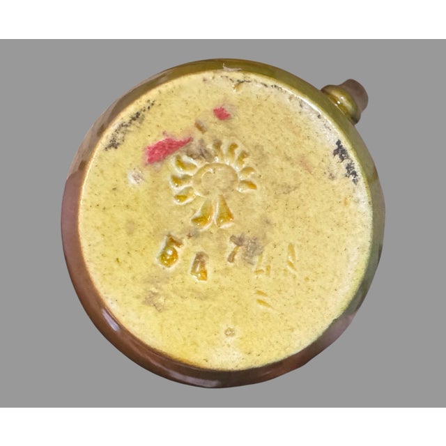 Late 19th Century 1896 3" Artist Signed Rookwood Berry Leaf Decorated Art Pottery Pitcher For Sale - Image 5 of 8