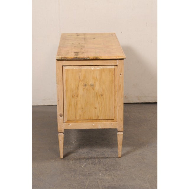 Italian Chest, Bleached with Faux Marble Top For Sale - Image 9 of 11