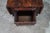Wood Antique American Empire Crotch Mahogany Drop Leaf Sewing Work Side Table Cabinet For Sale - Image 7 of 14