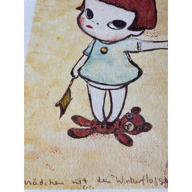 Yoshimoto Nara, Girl with the Semaphore Flags, 1996, Print For Sale - Image 12 of 13