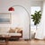 Designed by Peter Morelli in 1960, the Half Dome Arc Lamp is a modern masterpiece featuring a black nickel steel body and...