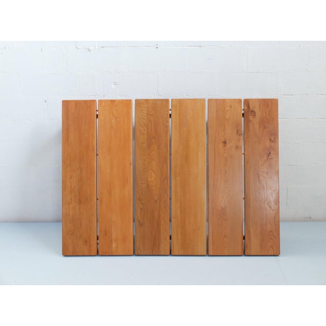 Brown Large Modular Coffee Table in Elm from Regain Group, 1960s, Set of 3 For Sale - Image 8 of 13