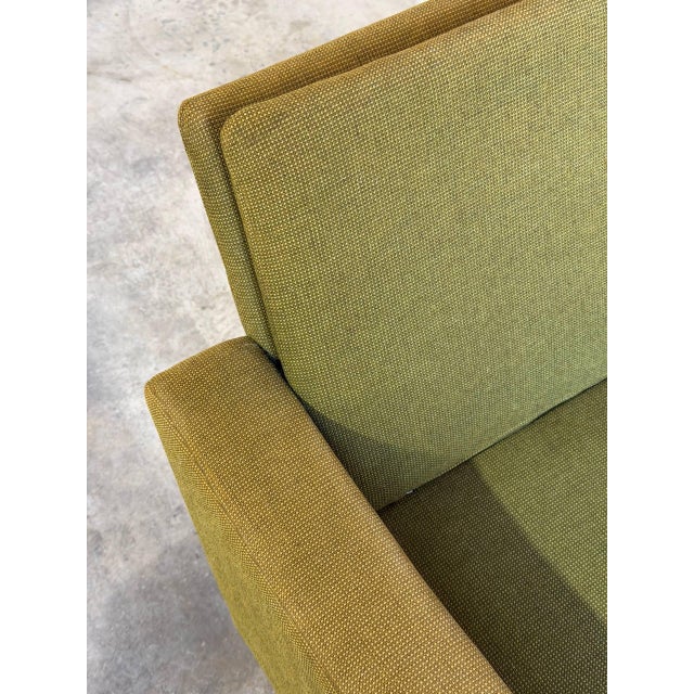 Green Green Upholstered Lounge Chair Danish Mid-Century Modern 1960s For Sale - Image 8 of 11