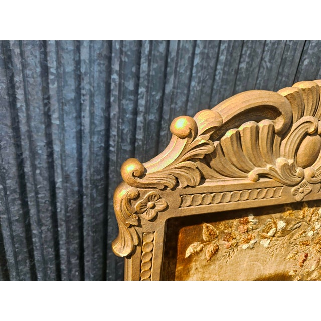 Carved Wooden Fireplace Screen, 19th Century For Sale - Image 4 of 13