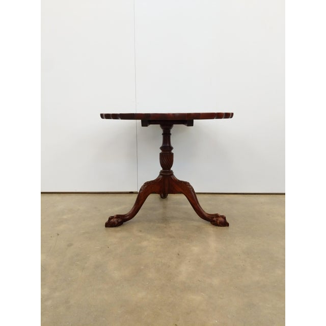 Authentic antique tilt top "pie crust" side table / wine table / tea table. This piece in great shape overall with few...