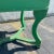 Kelly Green Kelly Green Painted French Farmhouse Extension Dining Table For Sale - Image 8 of 13
