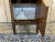 Wood Nightstand in Marquetry and White Marble, Early 20th Century For Sale - Image 7 of 10