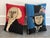 Textile Vintage Hooked Wool Presidential Pillows, a Pair For Sale - Image 7 of 7