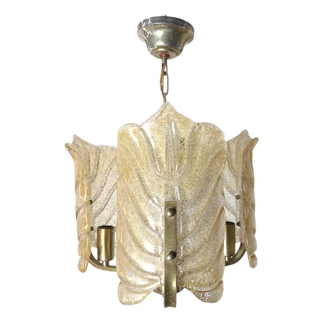 Acanthus Pendant Lamp by Hans-Agne Jakobsson for Markaryd, 1950s For Sale